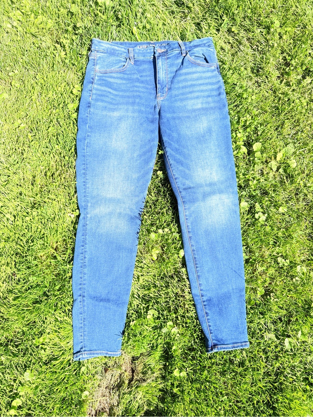 American Eagle Outfitters Women's Skinny Jeans - Blue